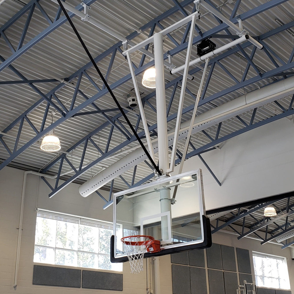 Bb Back Stop BB-17 CEILING SUSPENDED BACKSTOP – Gymnasium & Health Equipment Inc.