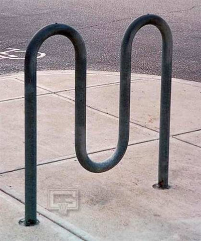BRL-2 Loop Style Bike Racks - 5 Bikes – Gymnasium & Health Equipment Inc.