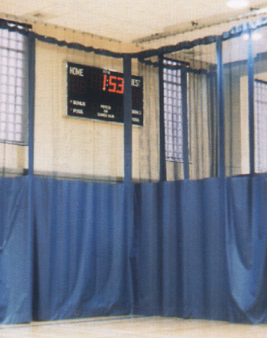 Walkdraw GC-2 Walkdraw Gymnasium Divider Curtain – Gymnasium & Health Equipment Inc.